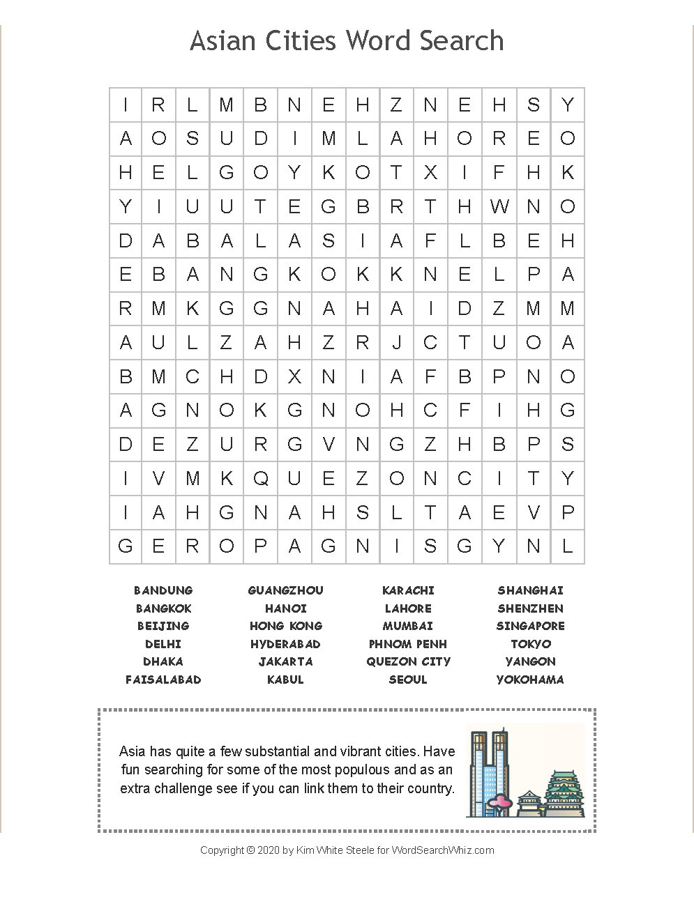 asian-cities-word-search