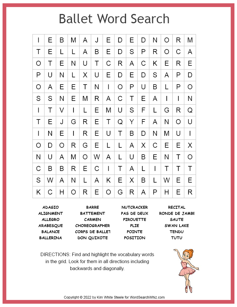 printable-ballet-word-search