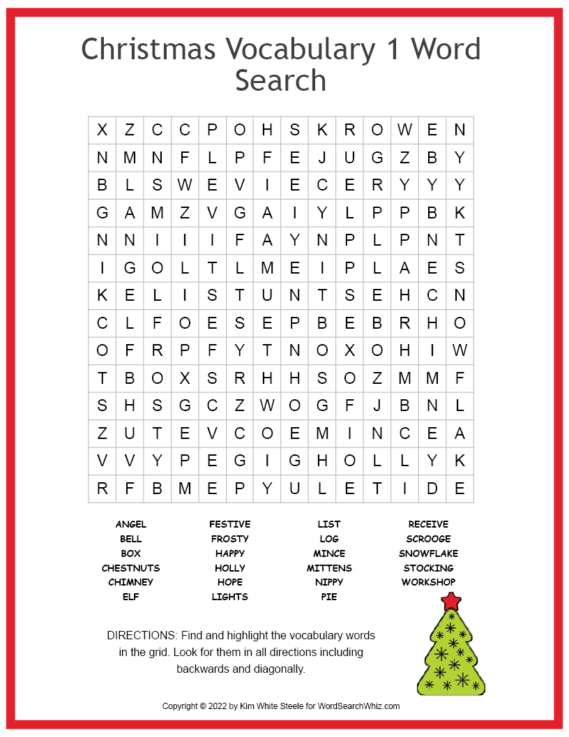 christmas-vocabulary-1-word-search