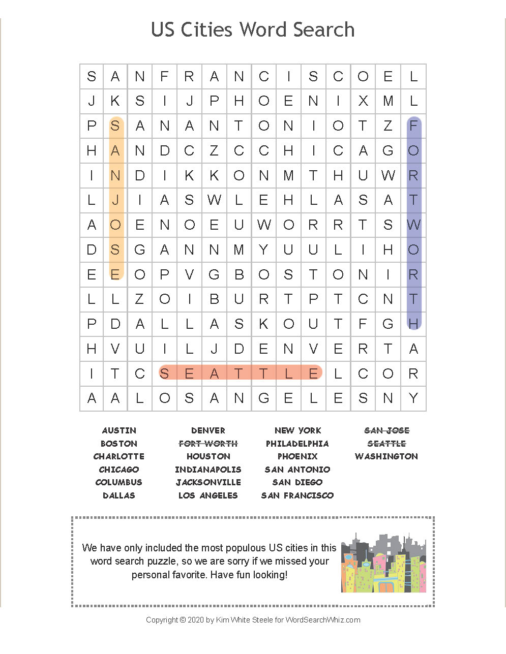 Answer Key 50 States Word Search Answers Villardigital Library For Map Of Michigan America